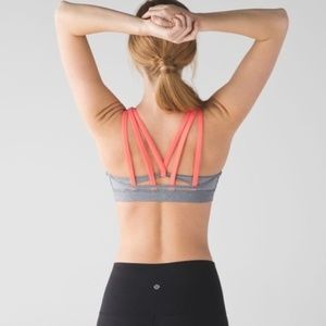 Rare Lululemon Energy Bra Exhale Heathered Slate